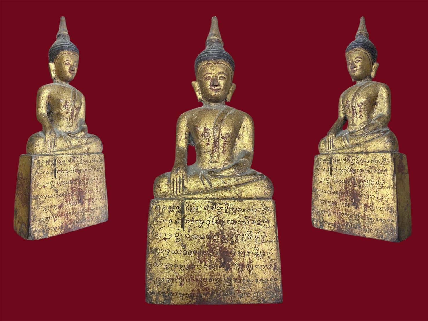 พระเจ้าไม้ล้านนา พุทธลักษณะสิงห์สาม