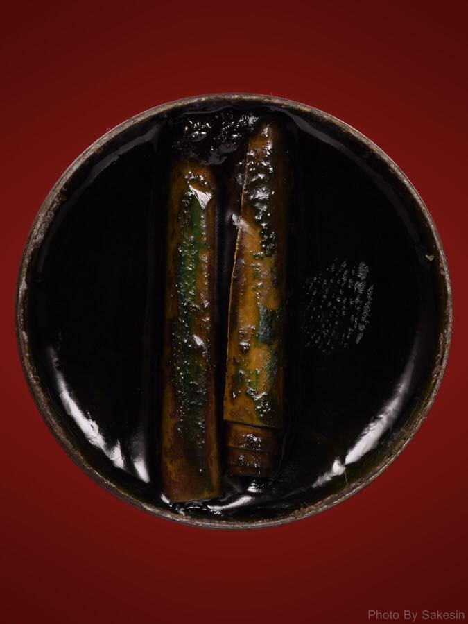 สีผึ้งเขียว หลวงพ่อทาบ วัดกระบกขึ้นผึ้ง 