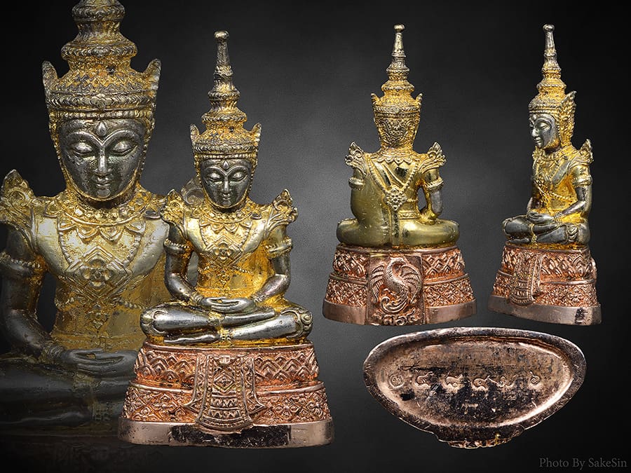 พระแก้วมรกตเนื้อเงินกรมสรรพสามิตปี 2539