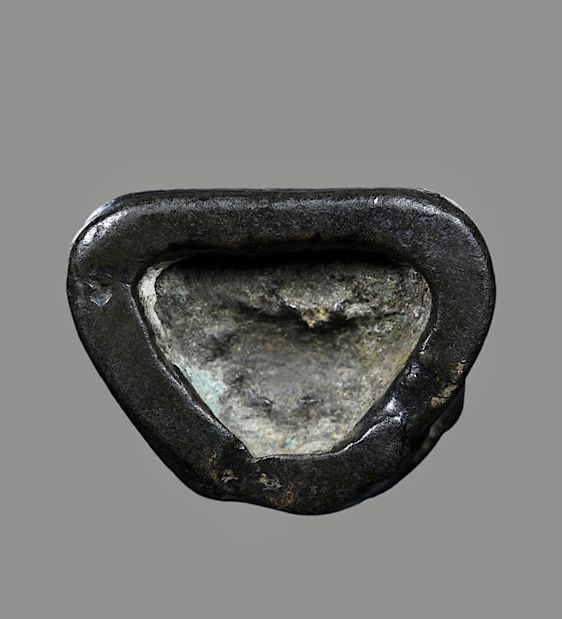 พระบูชาเชียงแสนสิงห์ 2 สัมฤทธิ์สนิมหยก2cm