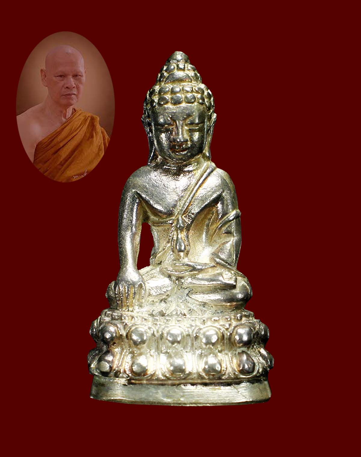พระกริ่งเงินรุ่นแรก ลป.เปลี่ยน ปี 2540