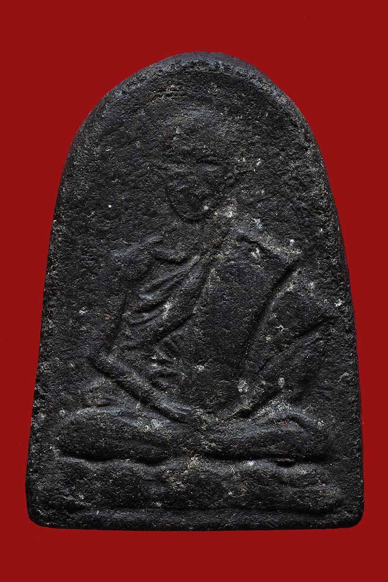 พระผงรุ่นแรกครูบาผาผ่า ปี2507  หางสั้น 