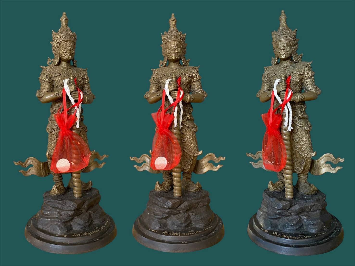 รูปหล่อท้าวเวสสุวรรณ ๑๘๐ ปี วัดดอนแก้ว