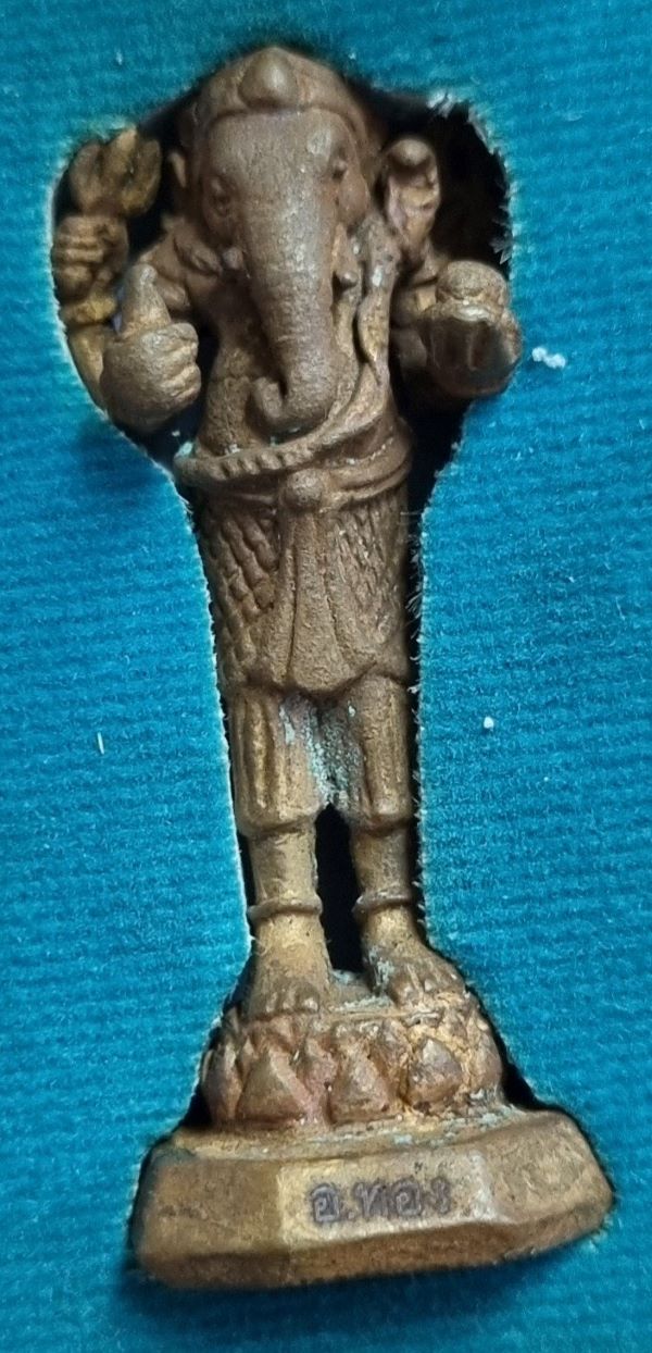 พระพิฆเนศอาจารย์ทอง วัดพระธาตุจอมทอง ปี2527