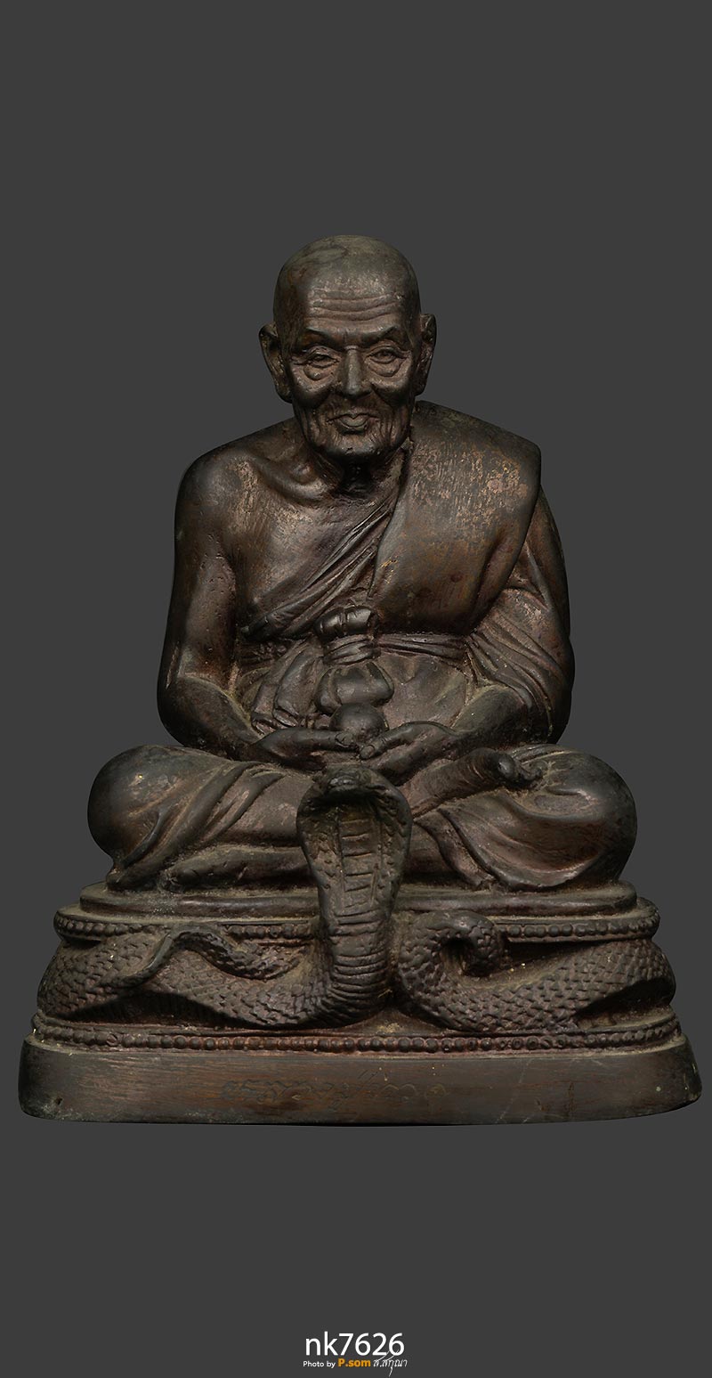 พระบูชา หลวงปู่ทวด วัดวังพิกุล ขนาด5นิ้ว สูง7นิ้วครึ่ง