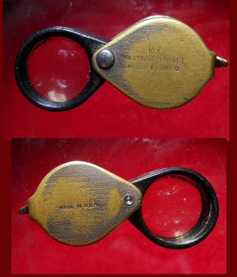  กล้อง Bausch & Lomb 10x บอดี้ทองเหลือง
