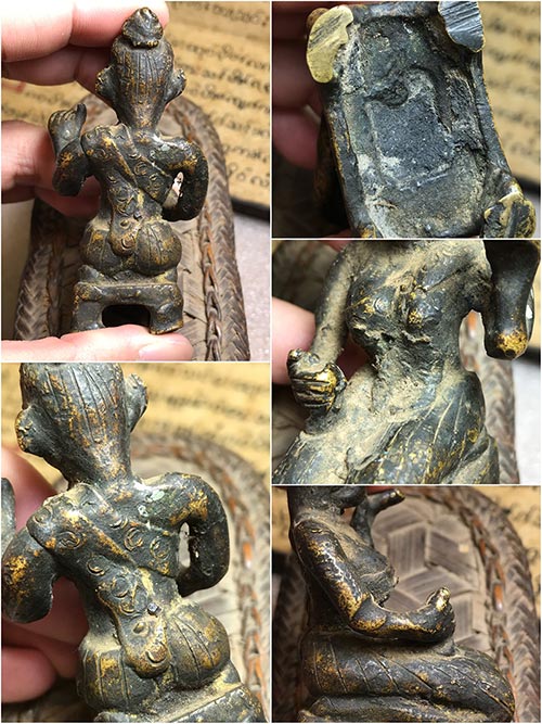 แม่นางกวักล้านนาขนาดบูชา