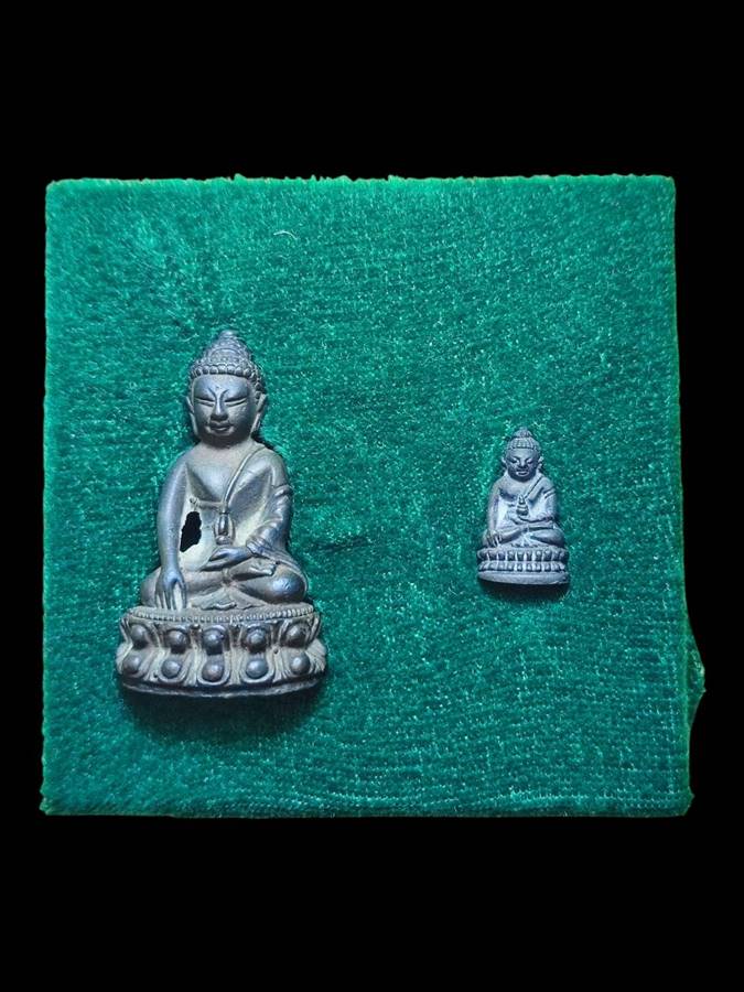 หลวงพ่อเกษม พระกริ่ง+พระชัยวัฒน์ ปี36