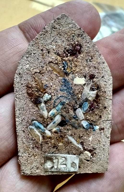 ขุนแผนเจ้าขุมทรัพย์หนุนนำโชค ครูบาคำฝั้น วัดกอโชค ตะกุดเงิน ตะกุดทอง ตะกุดนาค 3 ดอก