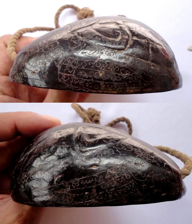 กะลาราหู+ลงยันต์ดาบสรีกัญไชย มี1เดียวในล้านนาสุดๆ