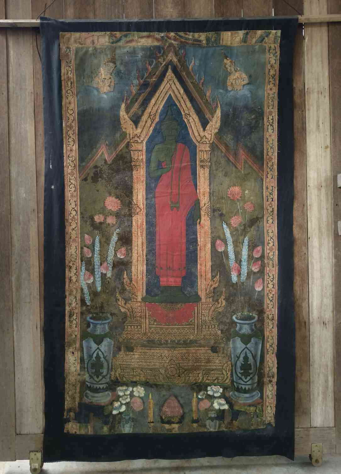 ผ้าพระบฏเก่า