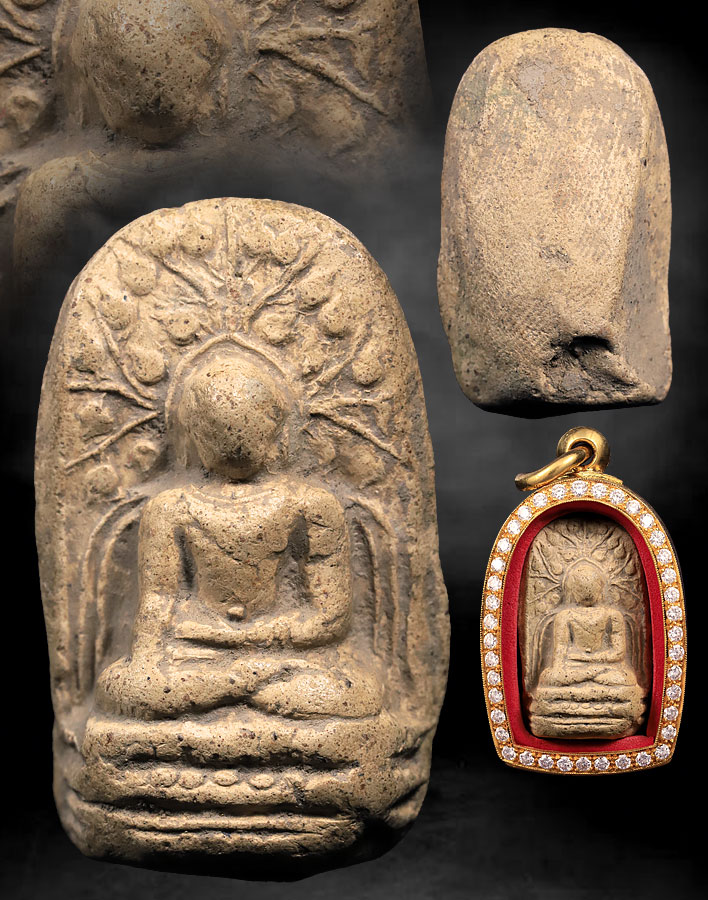 พระคงลําพูน ไม่มีอุดมีซ่อม สวยสมบูรณ์ 