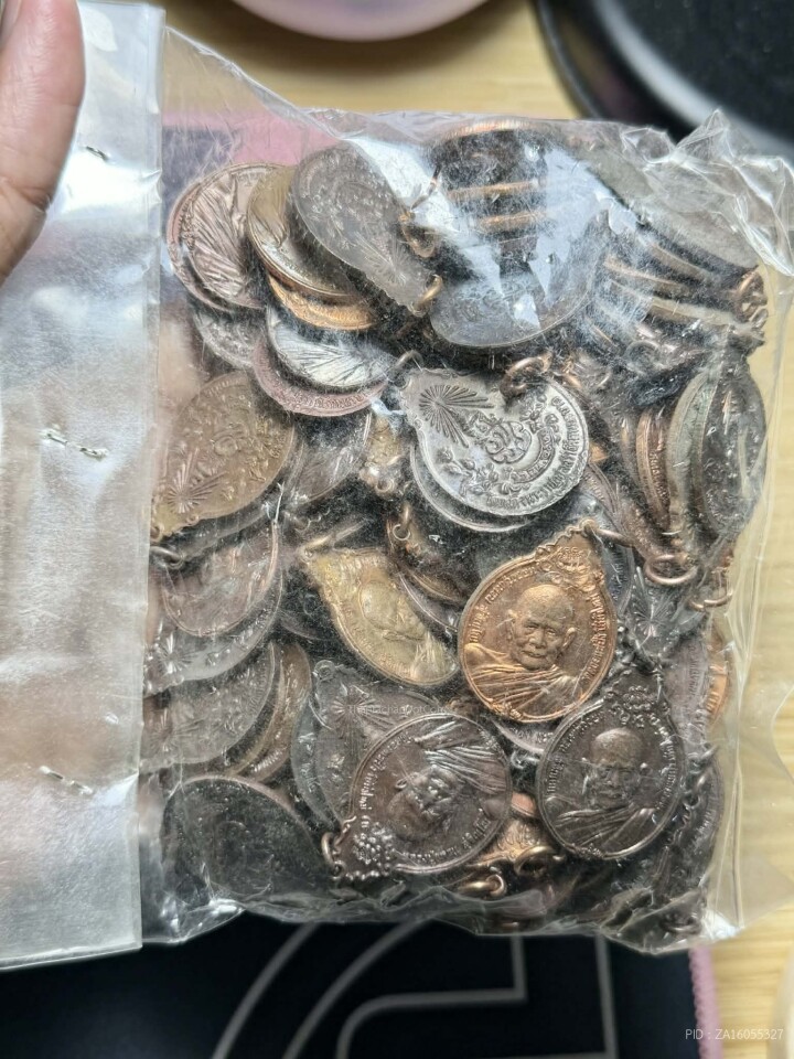 แพ็ค 100เหรียญสวยกริบฯเหรียญหลวงปู่แหวน 