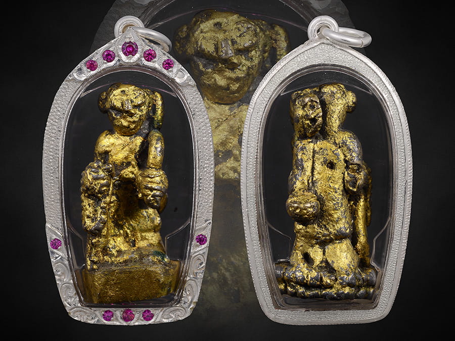 พระสิวลี(สำริด) ไทยใหญ่-ปะโอ